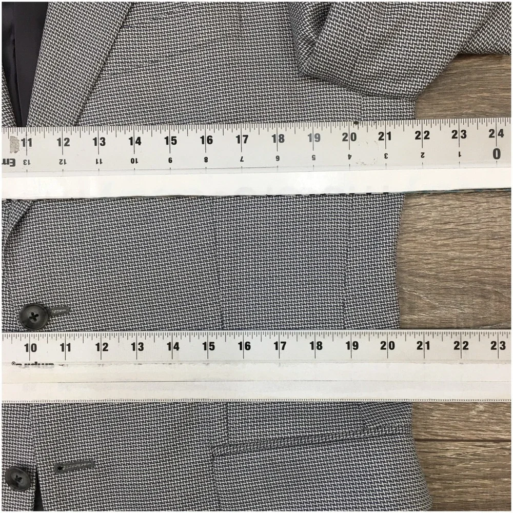 JOSEPH ABBOUD Mens Blazer Sport Coat Casual Jacket Size 40R Essential Wool Suit‎